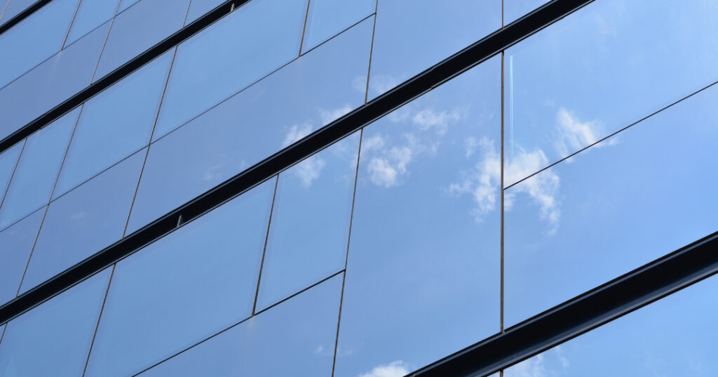 fachada de vidro em Palmas